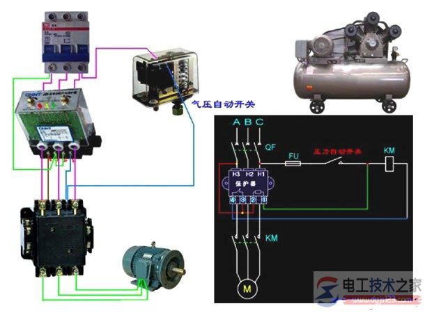 電動(dòng)機(jī)控制電路圖9
